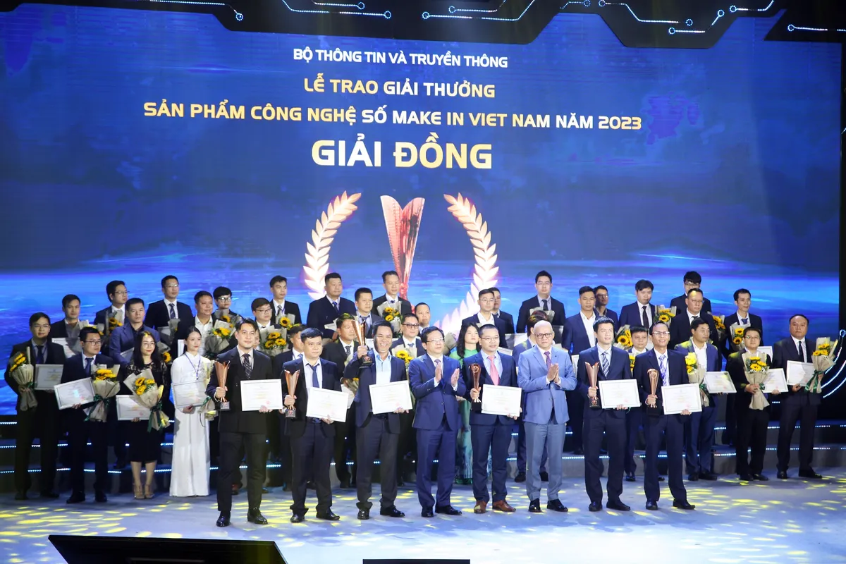 Vinh danh 43 sản phẩm đạt Giải thưởng Sản phẩm công nghệ số Make in Viet Nam năm 2023 - Ảnh 14.