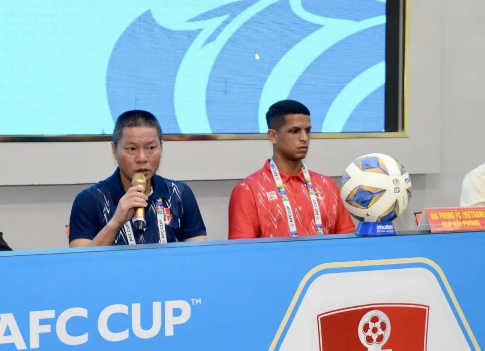 HLV Chu Đình Nghiêm: Hải Phòng sẽ nỗ lực giành chiến thắng trước khi chia tay AFC Cup - Ảnh 1. HLV Chu Đình Nghiêm: Hải Phòng sẽ nỗ lực giành chiến thắng trước khi chia tay AFC Cup - Ảnh 1.