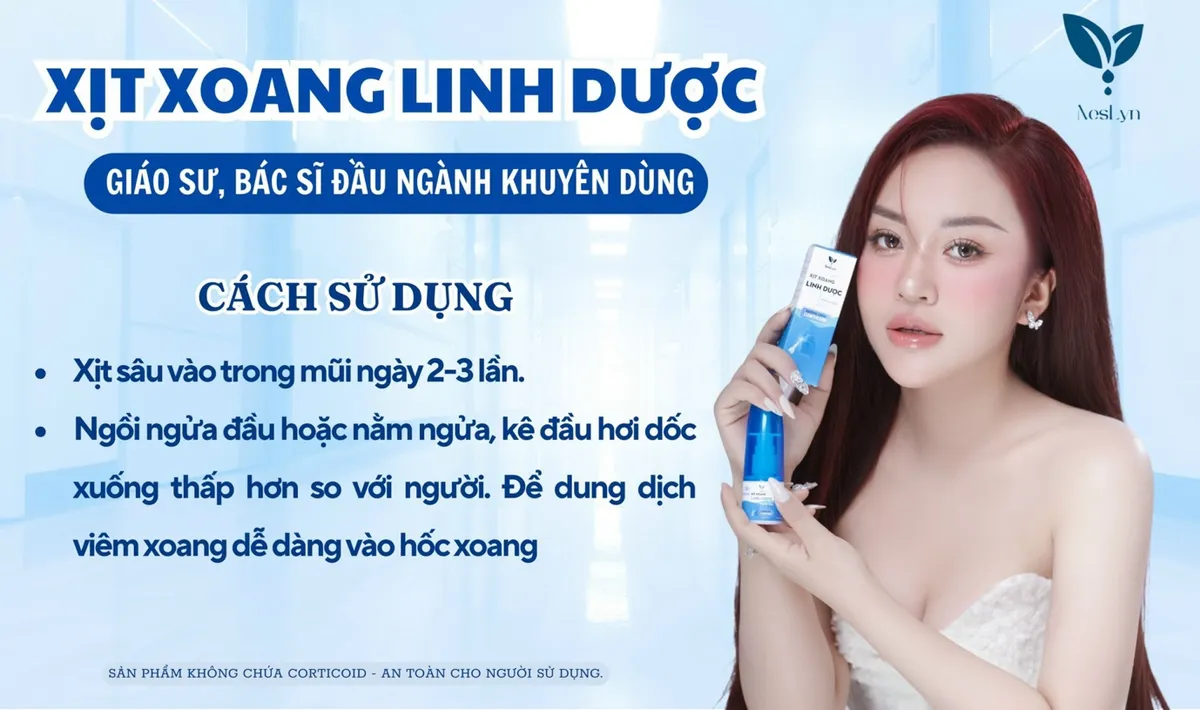 Xịt xoang Linh Dược &ndash; Giải ph&aacute;p cho người bị vi&ecirc;m xoang - Ảnh 2.