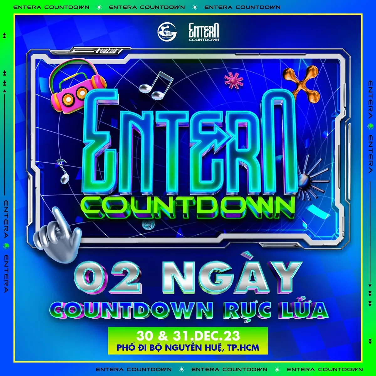 Entera Countdown - Sự kiện đình đám chào đón năm mới 2024! - Ảnh 1.