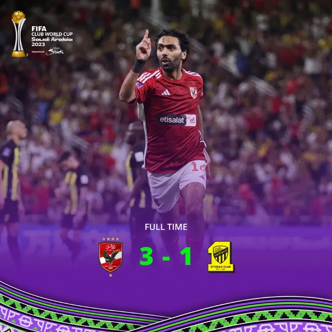 Al Ittihad thua sốc ở FIFA Club World Cup - Ảnh 1. Al Ittihad thua sốc ở FIFA Club World Cup - Ảnh 1.