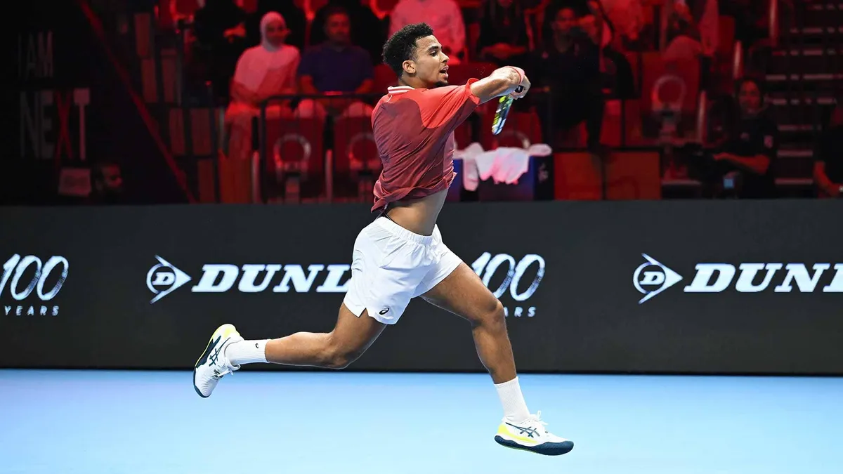 Arthur Fils và Hamad Medjekovic vào chung kết ATP Next Gen Finals 2023 - Ảnh 1. Arthur Fils và Hamad Medjekovic vào chung kết ATP Next Gen Finals 2023 - Ảnh 1.