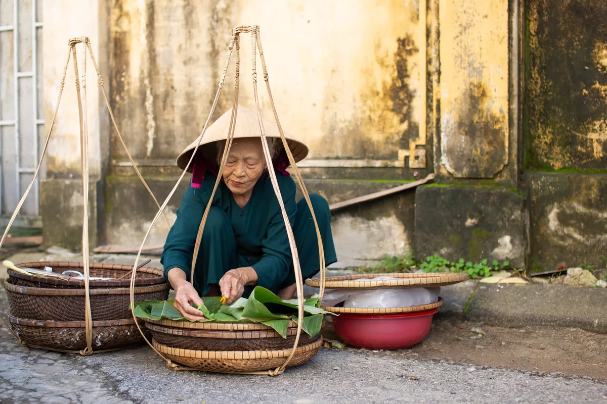 Níu giữ thức quà quê - bánh đúc mật xứ Huế - Ảnh 2. Níu giữ thức quà quê - bánh đúc mật xứ Huế - Ảnh 2.
