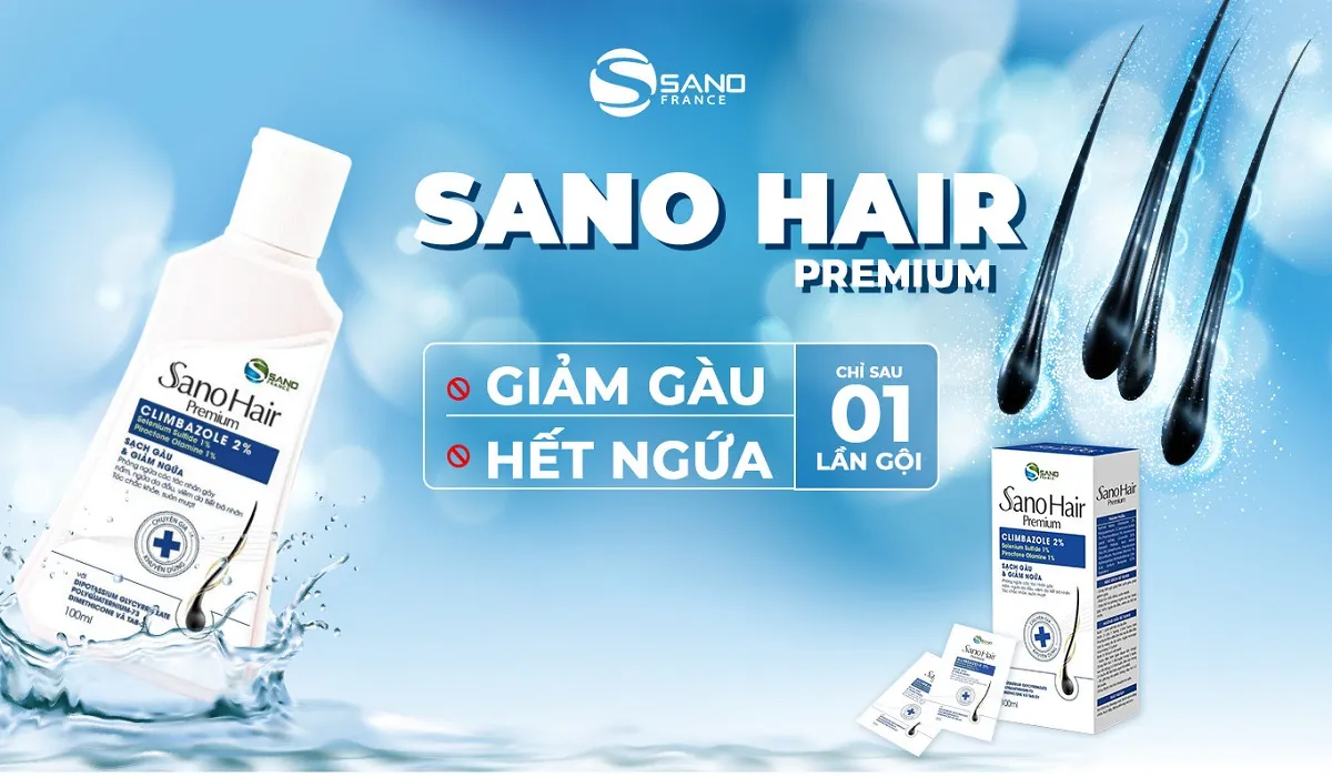 B&iacute; quyết ngăn ngừa g&agrave;u nấm với Dầu gội Sano Hair Premium - Ảnh 1.