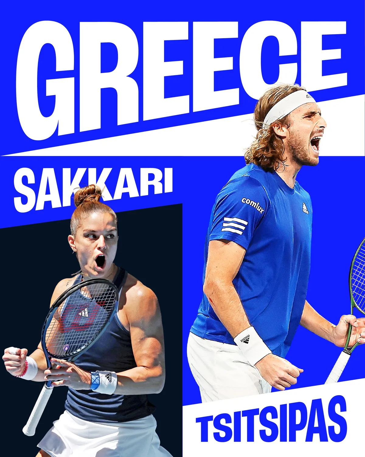 Stefanos Tsitsipas và Maria Sakkari tiếp tục kết hợp tại United Cup - Ảnh 1. Stefanos Tsitsipas và Maria Sakkari tiếp tục kết hợp tại United Cup - Ảnh 1.