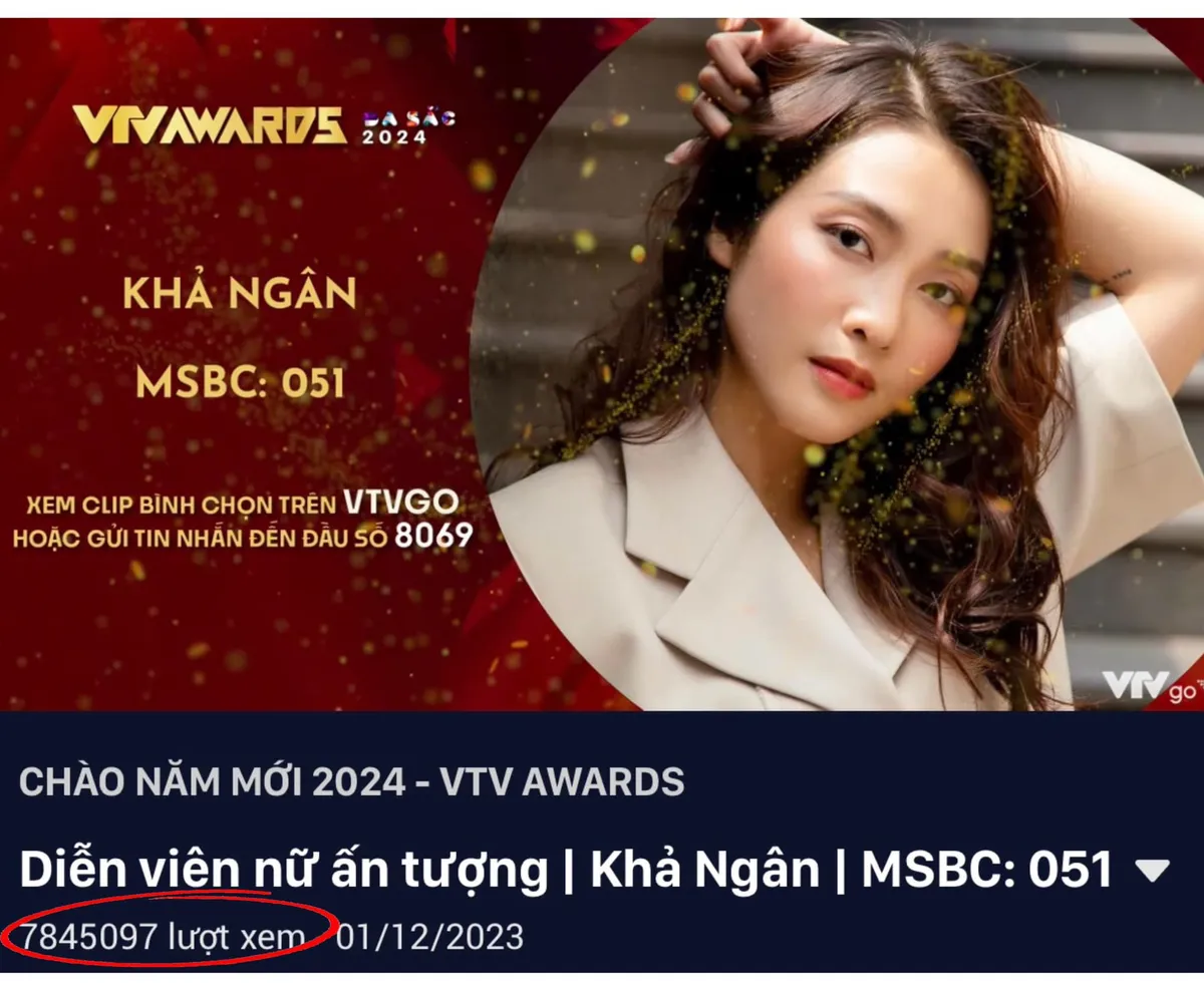 VTV Awards 2023: Nữ diễn viên có lượt xem cao nhất trên VTVgo - Ảnh 1.