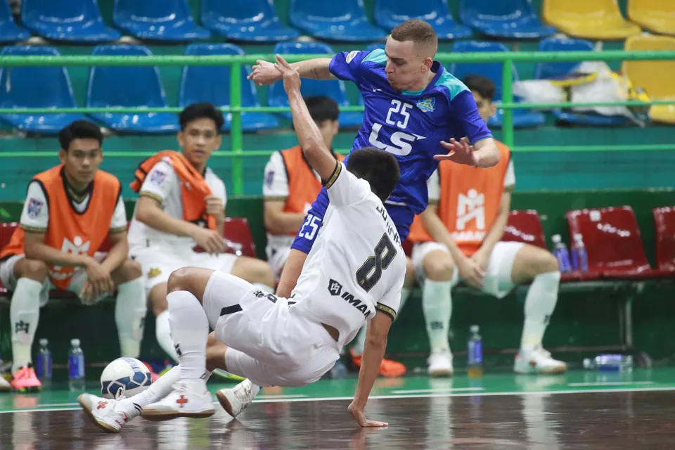 Giải futsal TP.HCM mở rộng năm 2023 – Cúp LS lần thứ XV: Thái Sơn Nam TP.HCM và Blackpearl United bất phân thắng bại - Ảnh 1. Giải futsal TP.HCM mở rộng năm 2023 – Cúp LS lần thứ XV: Thái Sơn Nam TP.HCM và Blackpearl United bất phân thắng bại - Ảnh 1.