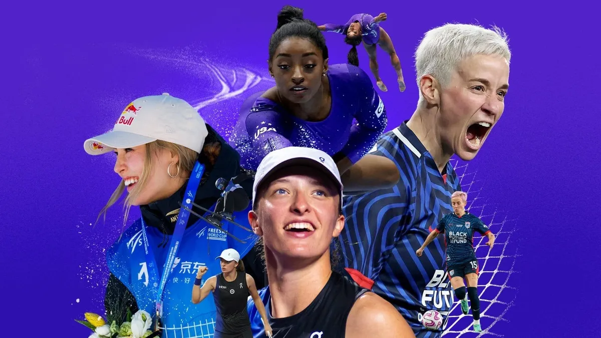 Iga Swiatek và Coco Gauff lọt top những VĐV nữ kiếm được nhiều tiền nhất trong năm 2023 - Ảnh 1. Iga Swiatek và Coco Gauff lọt top những VĐV nữ kiếm được nhiều tiền nhất trong năm 2023 - Ảnh 1.
