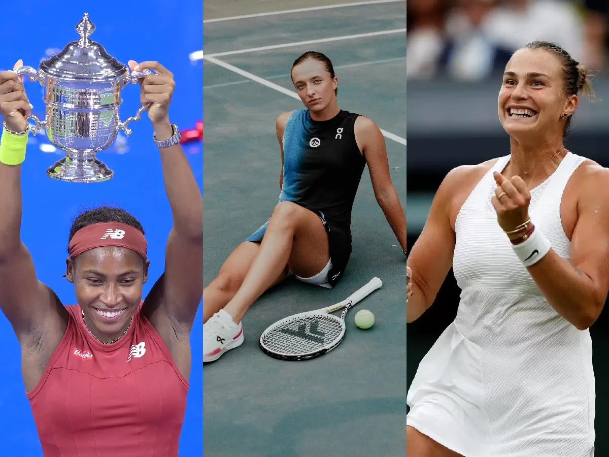 Iga Swiatek và Coco Gauff lọt top những VĐV nữ kiếm được nhiều tiền nhất trong năm 2023 - Ảnh 2. Iga Swiatek và Coco Gauff lọt top những VĐV nữ kiếm được nhiều tiền nhất trong năm 2023 - Ảnh 2.