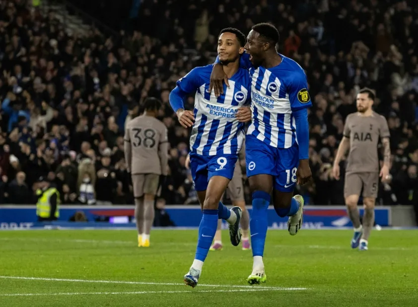 Tottenham nhận thất bại trên sân Brighton - Ảnh 1. Tottenham nhận thất bại trên sân Brighton - Ảnh 1.