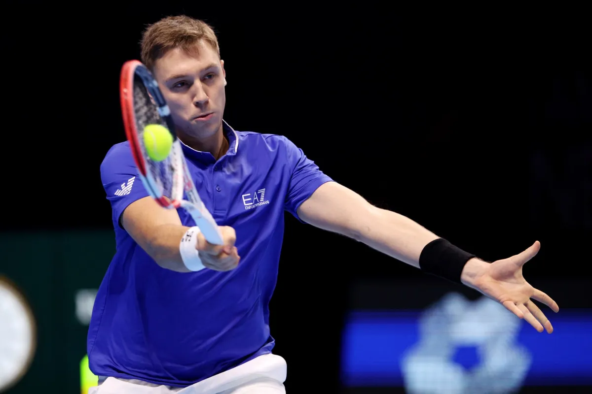 Hamad Medjedovic vô địch Giải quần vợt Next Gen ATP Finals 2023 - Ảnh 1. Hamad Medjedovic vô địch Giải quần vợt Next Gen ATP Finals 2023 - Ảnh 1.