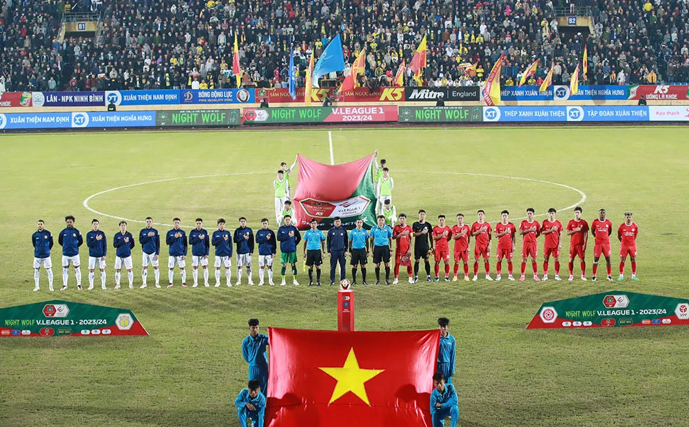 Những ‘chảo lửa’ vẫn luôn cháy tại Night Wolf V.League 1 – 2023/24 - Ảnh 2. Những ‘chảo lửa’ vẫn luôn cháy tại Night Wolf V.League 1 – 2023/24 - Ảnh 2.