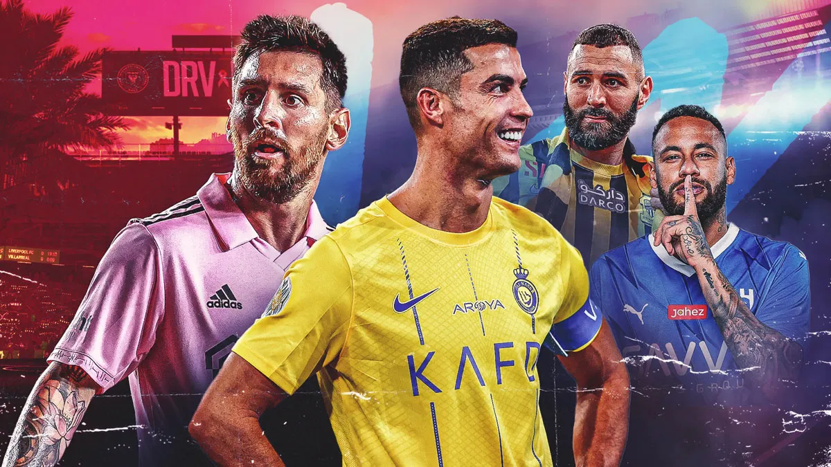 Tham vọng vươn xa của Saudi Pro League và MLS - Ảnh 1. Tham vọng vươn xa của Saudi Pro League và MLS - Ảnh 1.