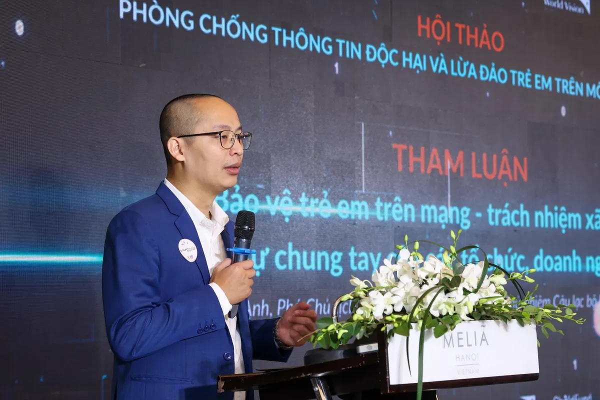 Bảo vệ trẻ em trên không gian mạng - Ảnh 2.