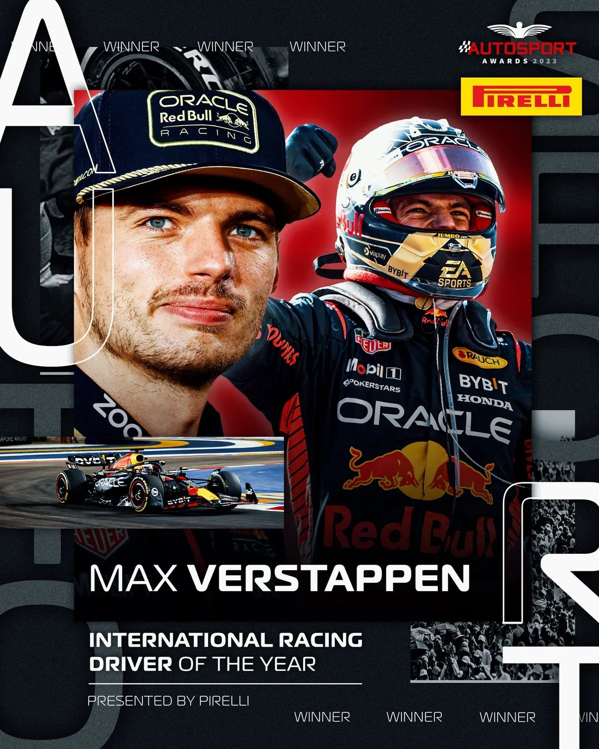 Max Verstappen được vinh danh tại lễ trao giải Autosport - Ảnh 1. Max Verstappen được vinh danh tại lễ trao giải Autosport - Ảnh 1.