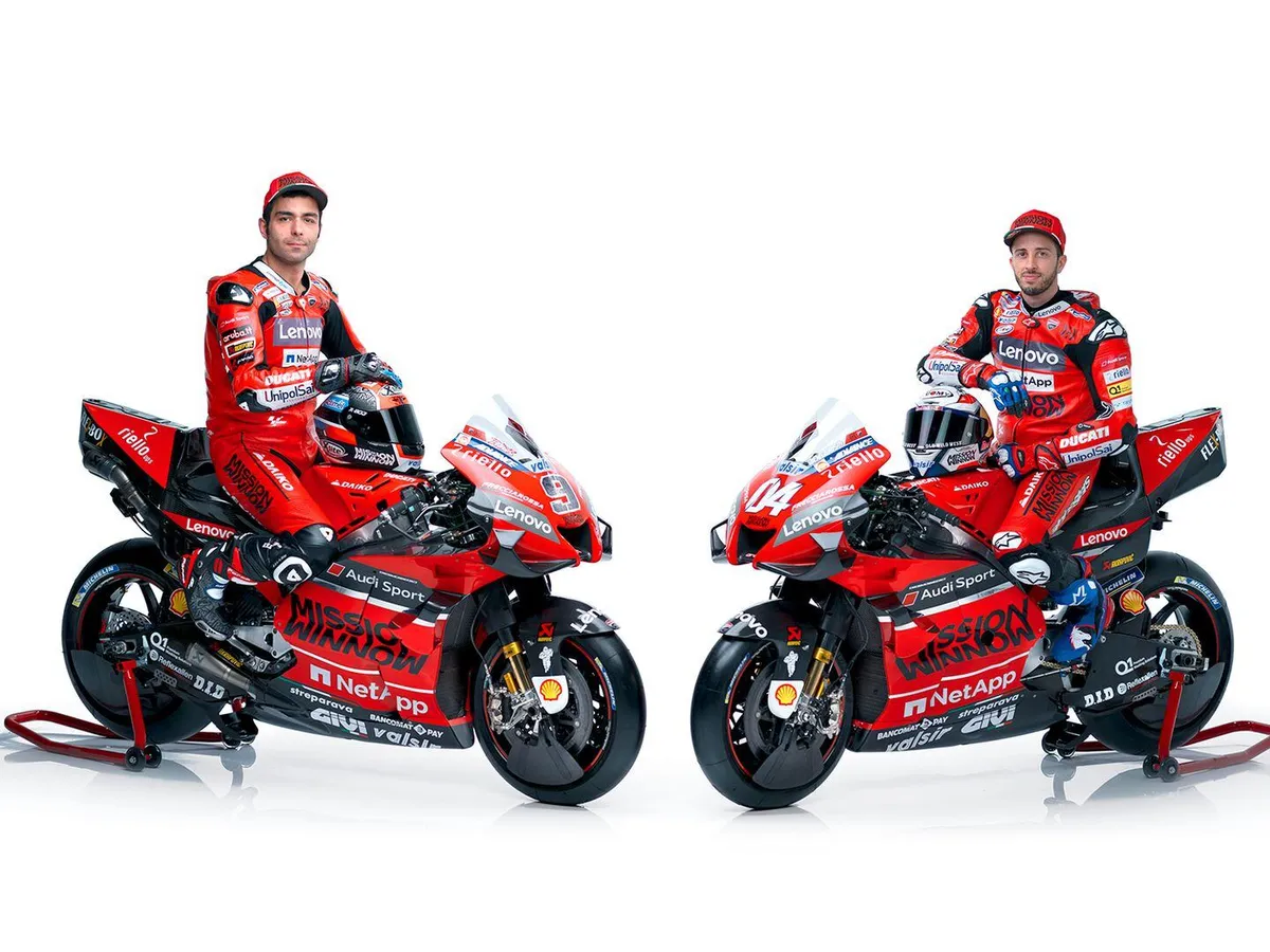 Hãng xe Ducati đối mặt với thách thức lớn trong mùa giải MotoGP 2024 - Ảnh 1. Hãng xe Ducati đối mặt với thách thức lớn trong mùa giải MotoGP 2024 - Ảnh 1.