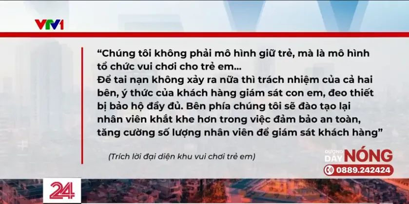 An toàn cho trẻ tại các khu vui chơi trẻ em - Ảnh 4.