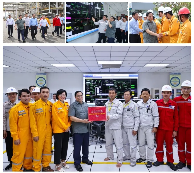 Thủ tướng khảo s&aacute;t 3 dự &aacute;n c&ocirc;ng nghiệp, cao tốc, s&acirc;n bay trọng điểm tại C&agrave; Mau - Ảnh 1.