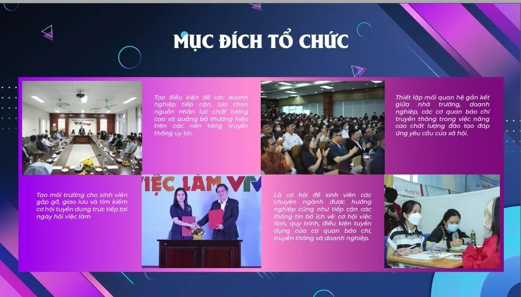 Ngày hội việc làm VTV College lần thứ 2 - 2023 sẽ diễn ra vào ngày 22/4 - Ảnh 1.