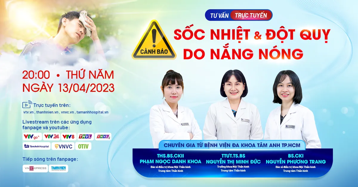 Cảnh báo sốc nhiệt & đột quỵ do nắng nóng - Ảnh 1.