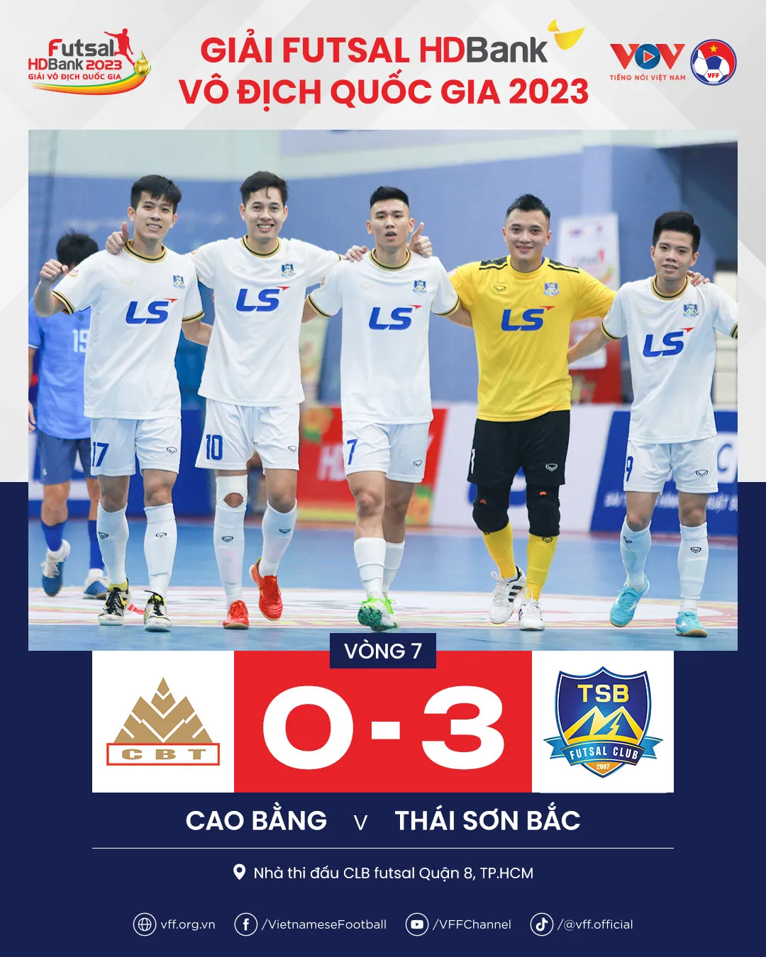 Vòng 7 giải Futsal HDBank VĐQG 2023 (17/4): Sahako thua trận thứ ba liên tiếp - Ảnh 3. Vòng 7 giải Futsal HDBank VĐQG 2023 (17/4): Sahako thua trận thứ ba liên tiếp - Ảnh 3.