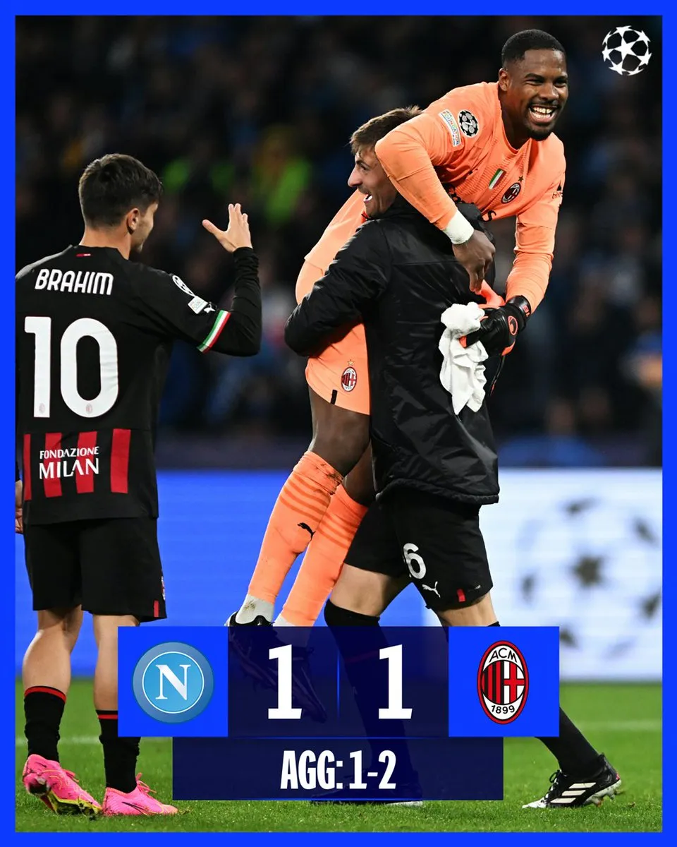 Kết quả tứ kết Champions League sáng 19/4: Real Madrid và AC Milan vào bán kết - Ảnh 2. Kết quả tứ kết Champions League sáng 19/4: Real Madrid và AC Milan vào bán kết - Ảnh 2.