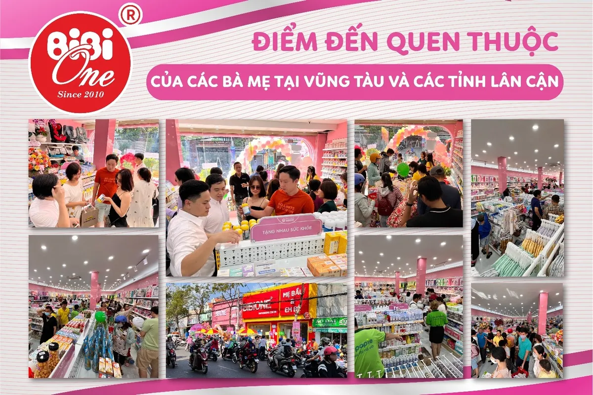 Hệ thống Mẹ v&agrave; B&eacute; BibiOne khai trương diện mạo mới - Khẳng định vị thế tại Vũng T&agrave;u - Ảnh 3.