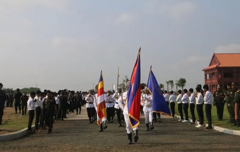 Campuchia khánh thành đại bảo tháp hài cốt chiến sĩ cứu quốc - Ảnh 2.