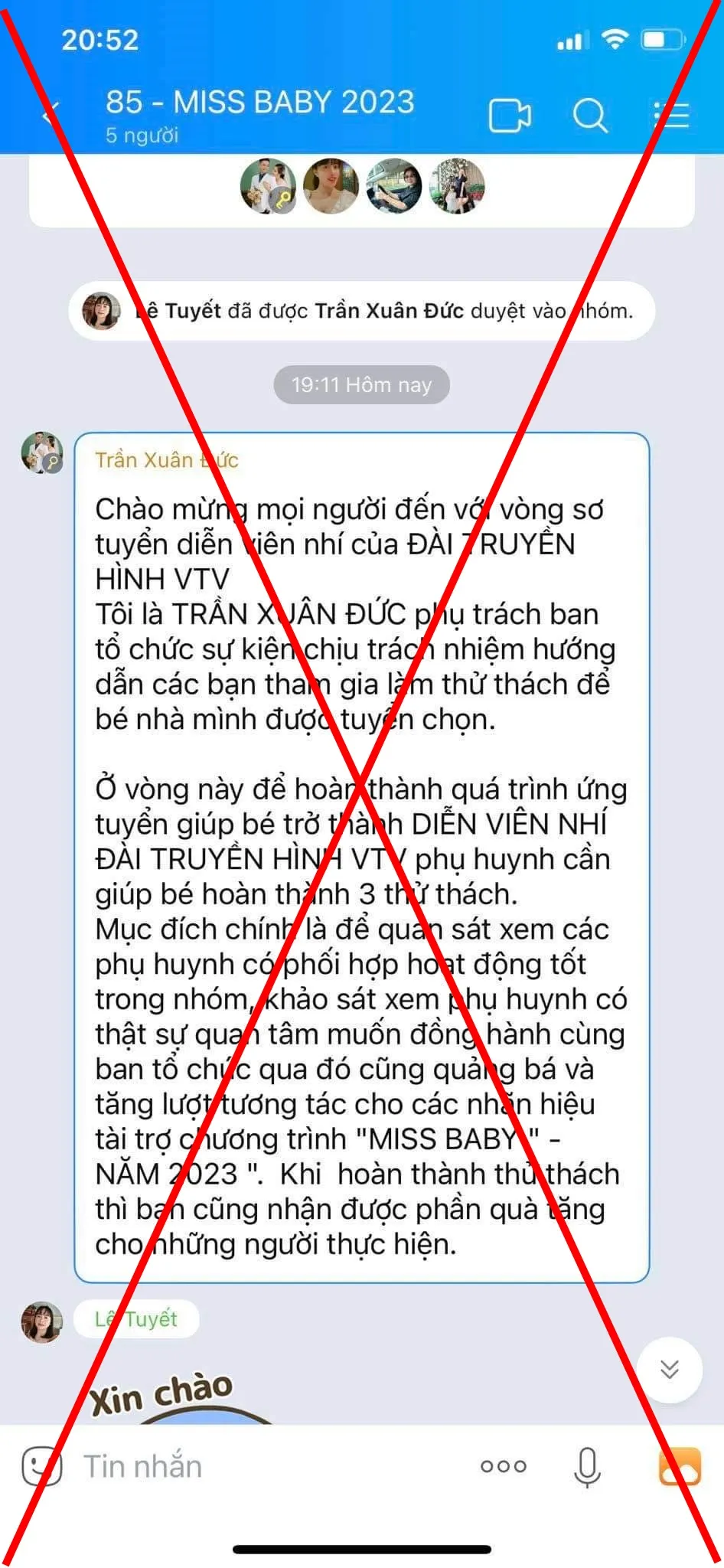 Cảnh báo chiêu trò mạo danh Báo điện tử VTV News để lừa đảo - Ảnh 1.