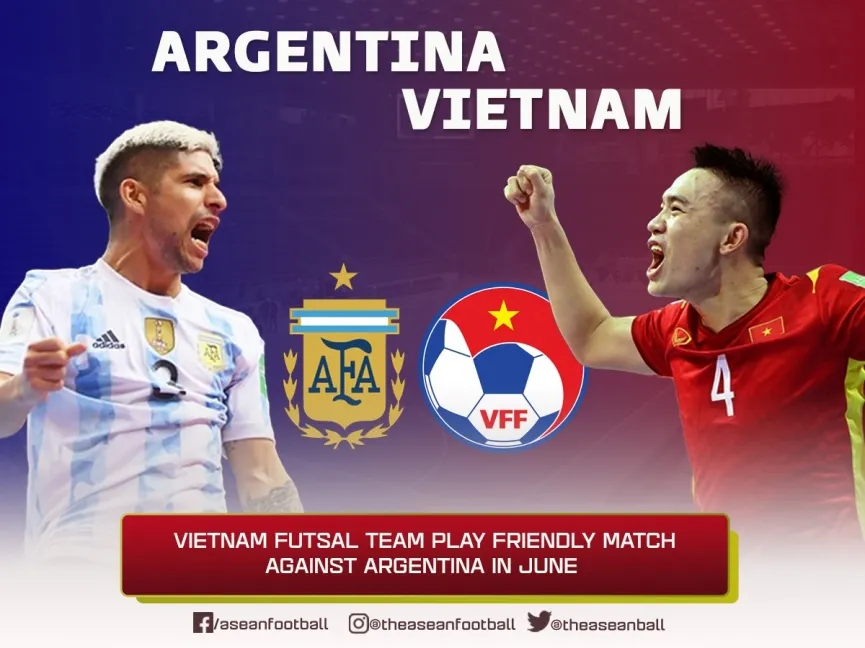 ĐT Futsal Việt Nam chốt đá giao hữu với ĐT Argentina - Ảnh 1. ĐT Futsal Việt Nam chốt đá giao hữu với ĐT Argentina - Ảnh 1.