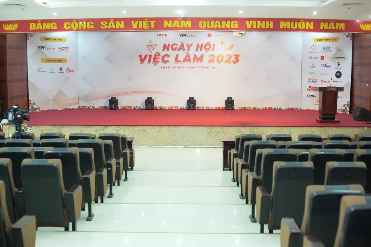 Sẵn sàng cho Ngày hội việc làm VTV College lần thứ 2 - năm 2023 - Ảnh 1.