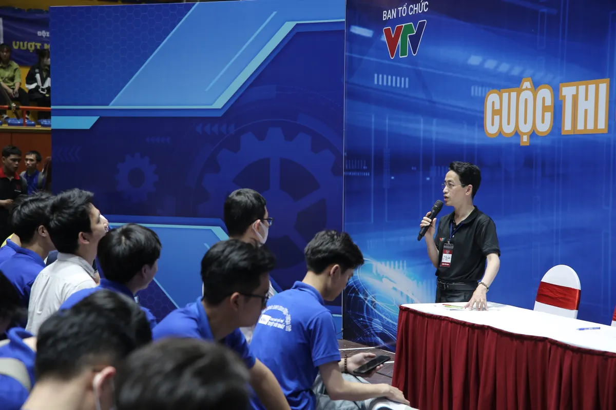 Sẵn sàng cho các trận đấu tại vòng loại 2 Robocon Việt Nam 2023 khu vực phía Bắc - Ảnh 3.