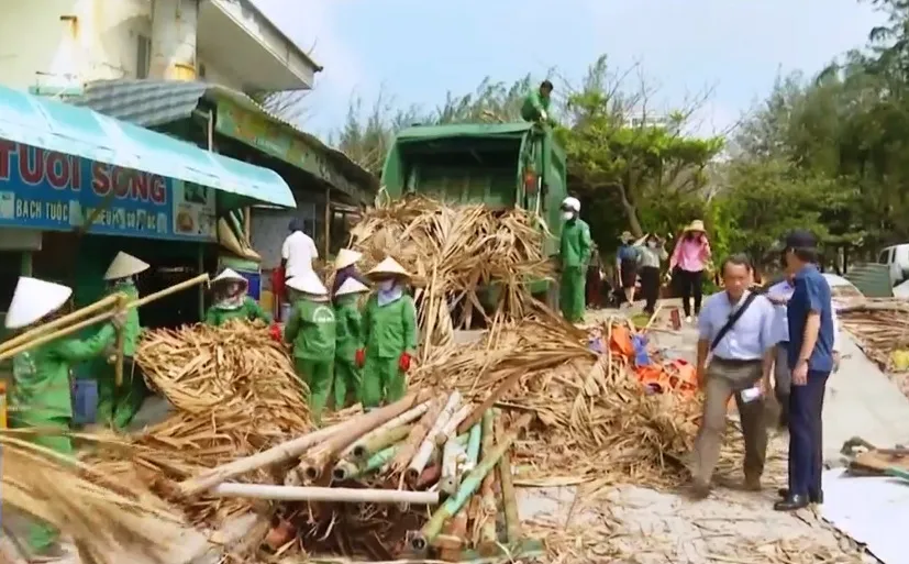 Tháo dỡ công trình trái phép ở biển Vũng Tàu - Ảnh 2.