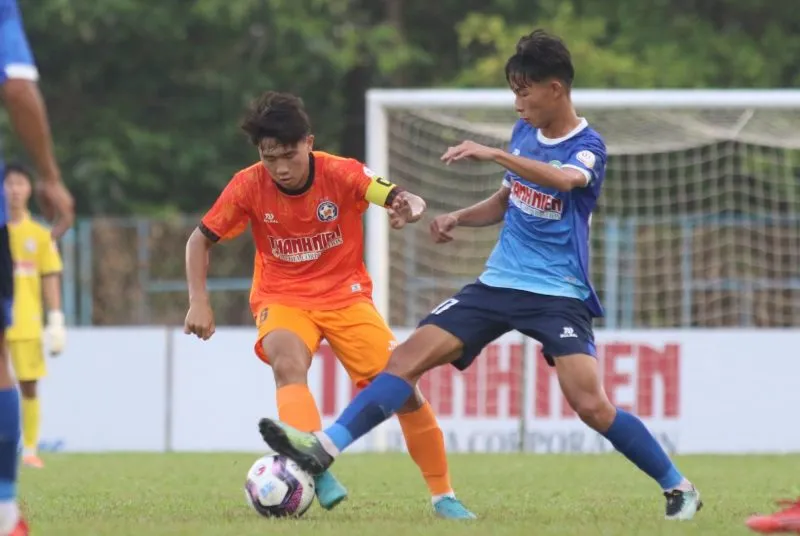 VCK Giải bóng đá Vô địch U19 quốc gia 2023 | Hà Nội thắng chật vật, Tây Ninh gây bất ngờ - Ảnh 3. VCK Giải bóng đá Vô địch U19 quốc gia 2023 | Hà Nội thắng chật vật, Tây Ninh gây bất ngờ - Ảnh 3.
