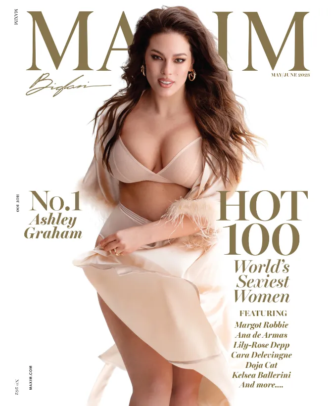 Nàng mẫu ngoại cỡ Ashley Graham được bình chọn là Người phụ nữ gợi cảm nhất năm 2023 - Ảnh 1.