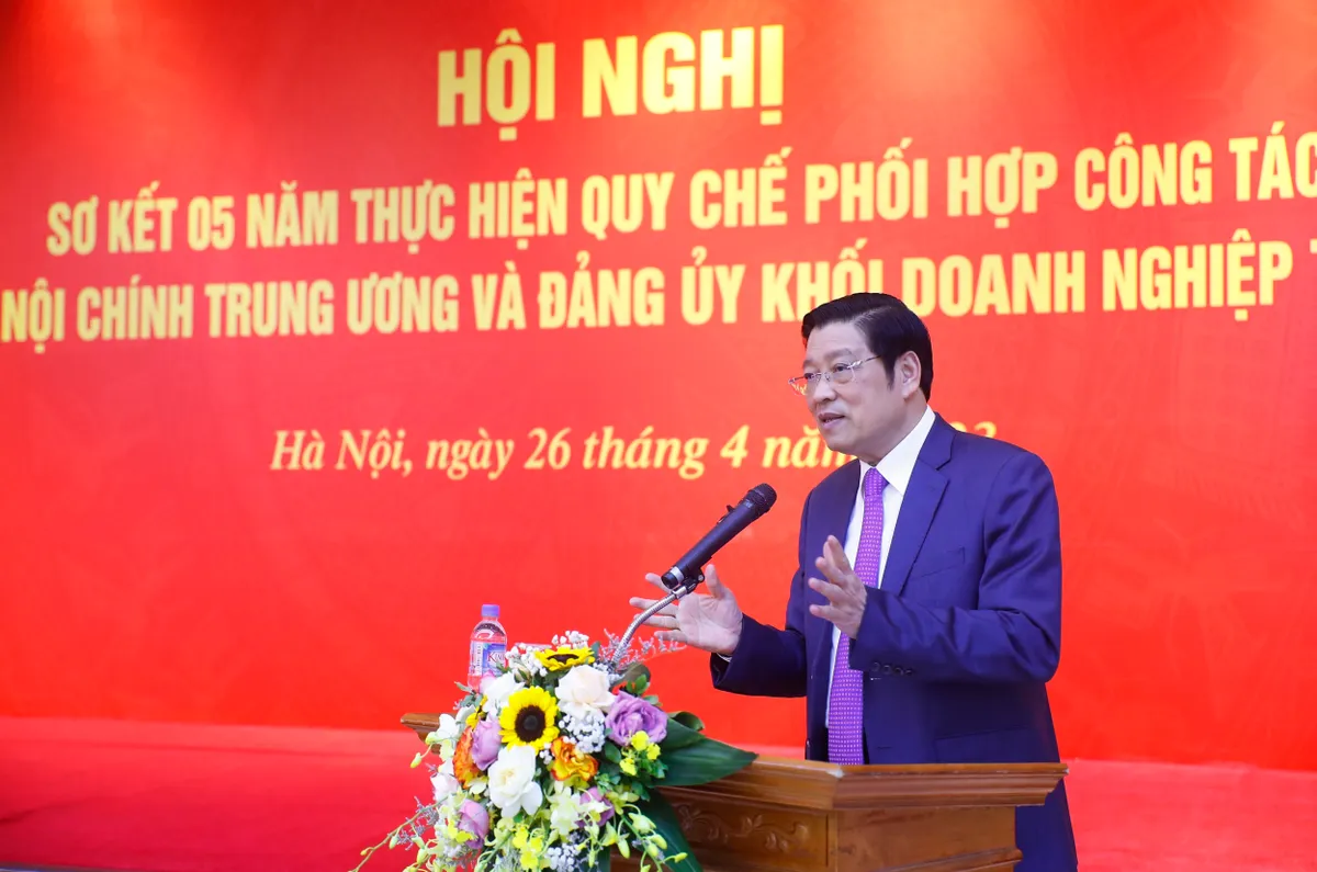 Tăng cường phối hợp giữa Ban Nội chính Trung ương và Đảng ủy Khối Doanh nghiệp Trung ương - Ảnh 2.