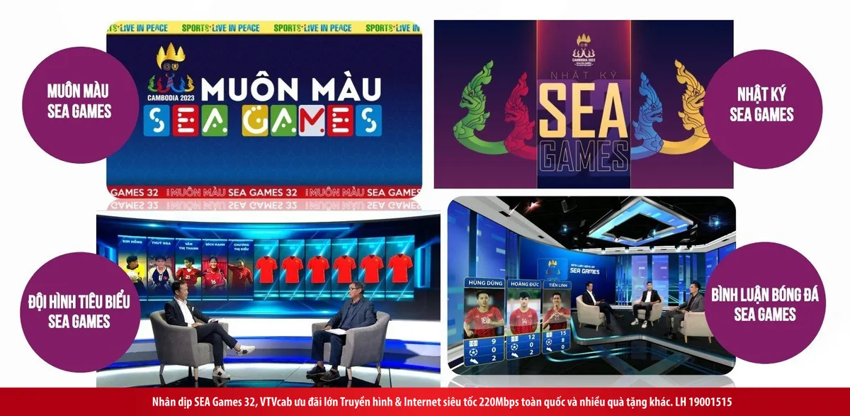 Sôi động các chương trình đồng hành cùng SEA Games 32 trên VTVcab - Ảnh 3.