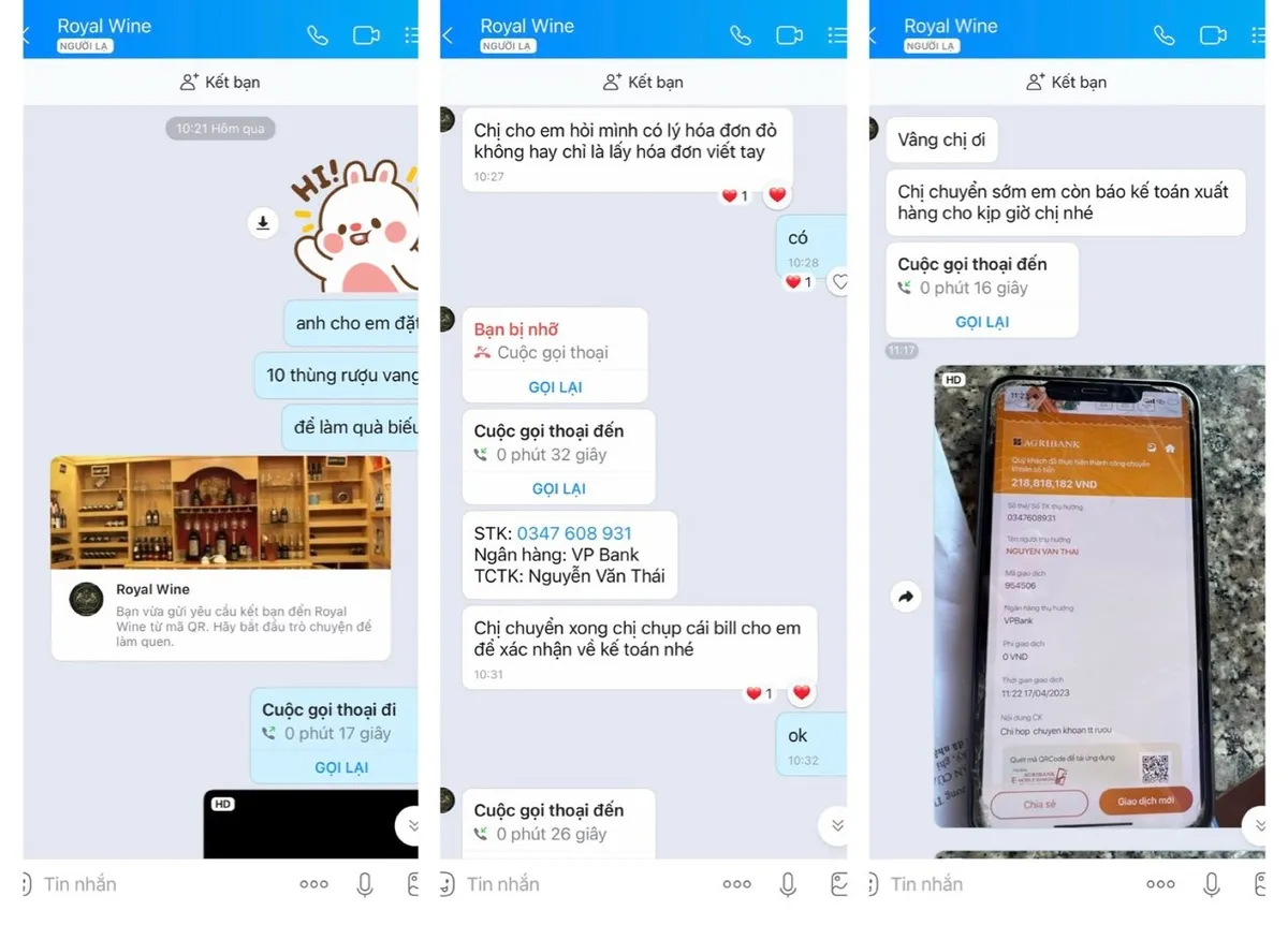 Cảnh gi&aacute;c tội phạm c&ocirc;ng nghệ cao bằng chi&ecirc;u thức gọi điện thoại đặt tiệc - Ảnh 1.