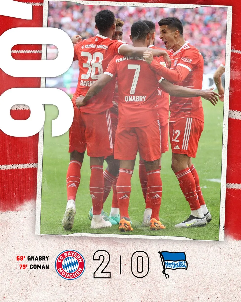 Bayern Munich trở lại ngôi đầu Bundesliga - Ảnh 3. Bayern Munich trở lại ngôi đầu Bundesliga - Ảnh 3.
