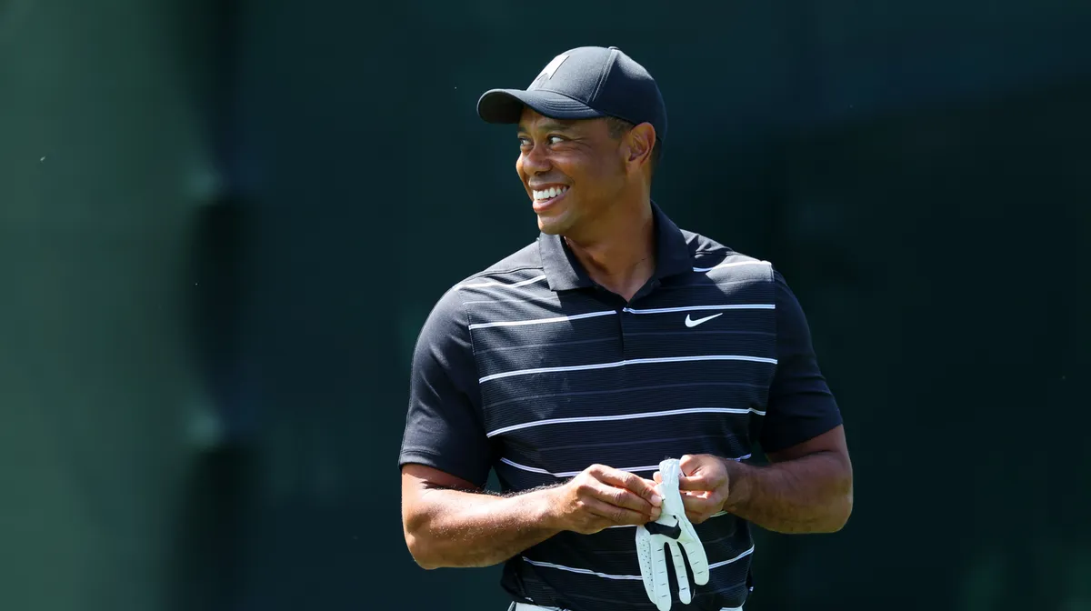 Tiger Woods tập luyện chuẩn bị cho The Masters - Ảnh 2. Tiger Woods tập luyện chuẩn bị cho The Masters - Ảnh 2.
