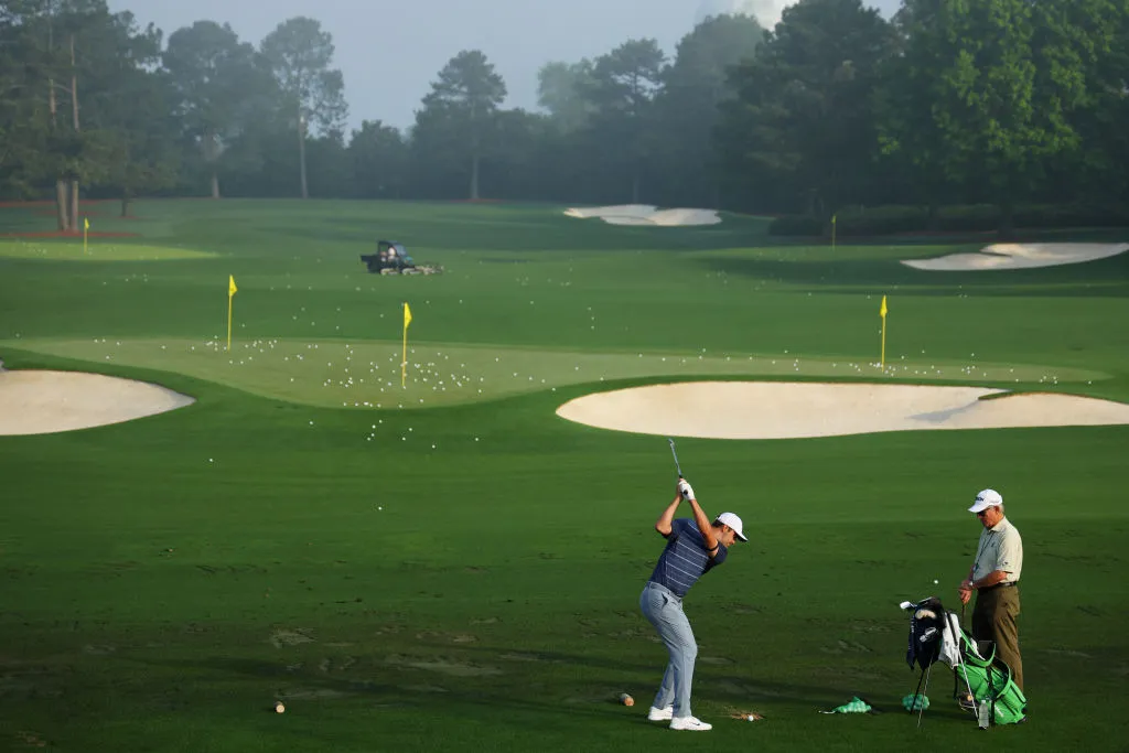 Đương kim vô địch The Masters Scottie Scheffler thận trọng trước giải đấu - Ảnh 1. Đương kim vô địch The Masters Scottie Scheffler thận trọng trước giải đấu - Ảnh 1.