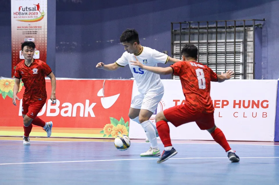 Vòng 5 giải Futsal HDBank VĐQG 2023 (7/4): Thái Sơn Nam TPHCM tiếp mạch thắng, Tân Hiệp Hưng gia nhập top 3 - Ảnh 4. Vòng 5 giải Futsal HDBank VĐQG 2023 (7/4): Thái Sơn Nam TPHCM tiếp mạch thắng, Tân Hiệp Hưng gia nhập top 3 - Ảnh 4.