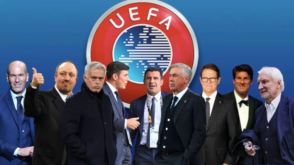 UEFA thành lập hội đồng cố vấn với sự góp mặt của Mourinho, Ancelotti - Ảnh 1. UEFA thành lập hội đồng cố vấn với sự góp mặt của Mourinho, Ancelotti - Ảnh 1.