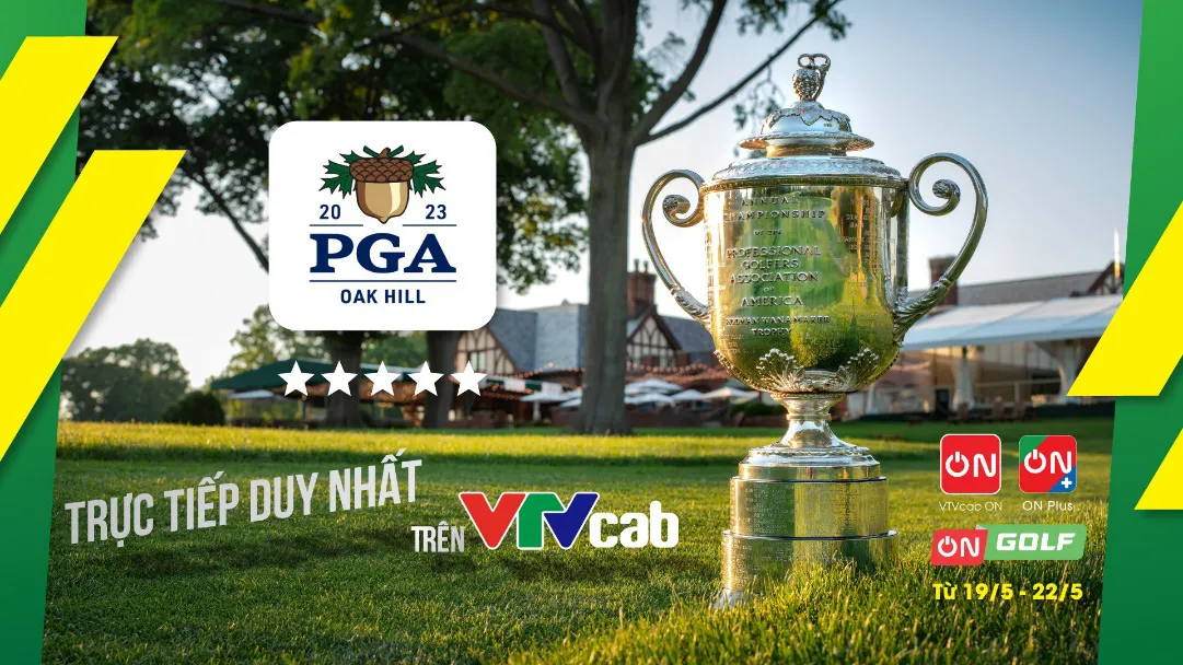 PGA Championship 2023 trực tiếp duy nhất trên VTVcab - Ảnh 1.