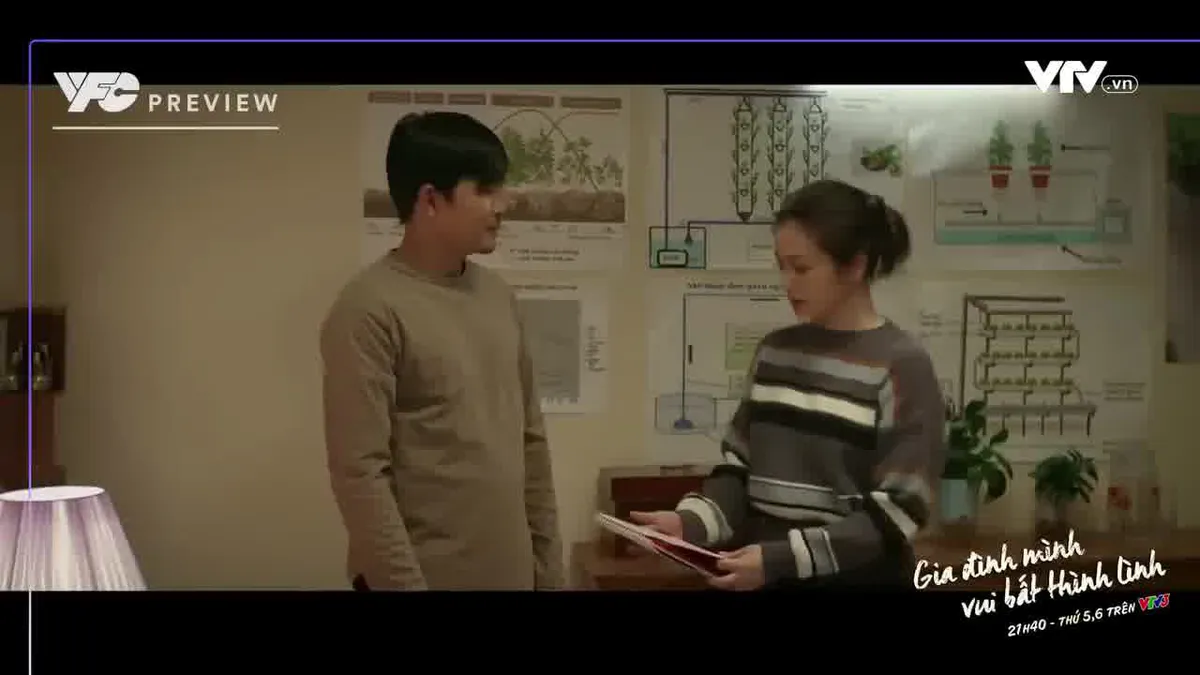 Gia đ&igrave;nh m&igrave;nh vui bất th&igrave;nh l&igrave;nh - Tập 21: C&ocirc;ng lấy v&aacute;y ngủ ren đỏ, hỏi d&ograve; ng&agrave;y nhạy cảm của Phương - Ảnh 2.