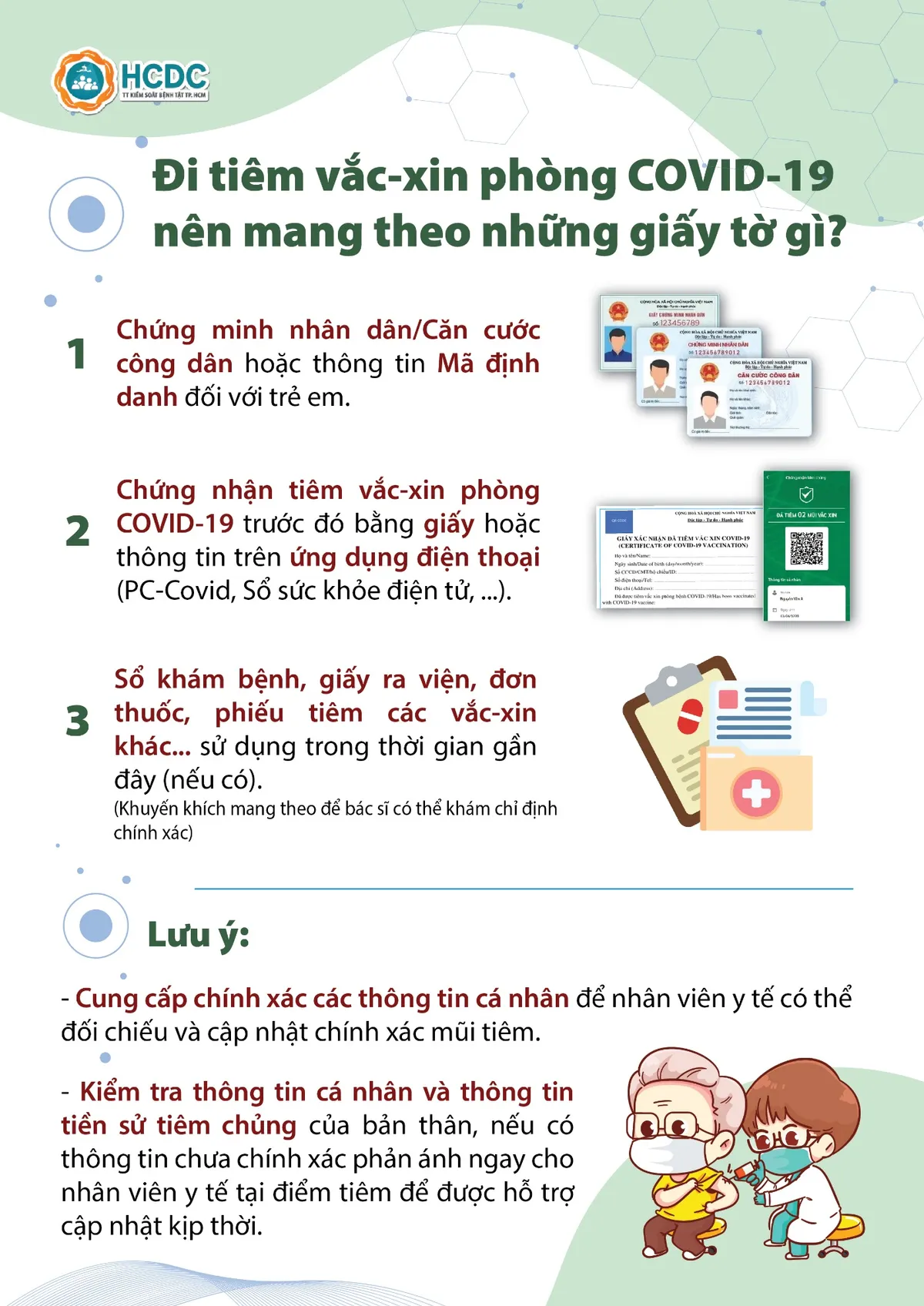 Đi tiêm vaccine phòng COVID-19 cần mang theo những giấy tờ gì? - Ảnh 1. Đi tiêm vaccine phòng COVID-19 cần mang theo những giấy tờ gì? - Ảnh 1.