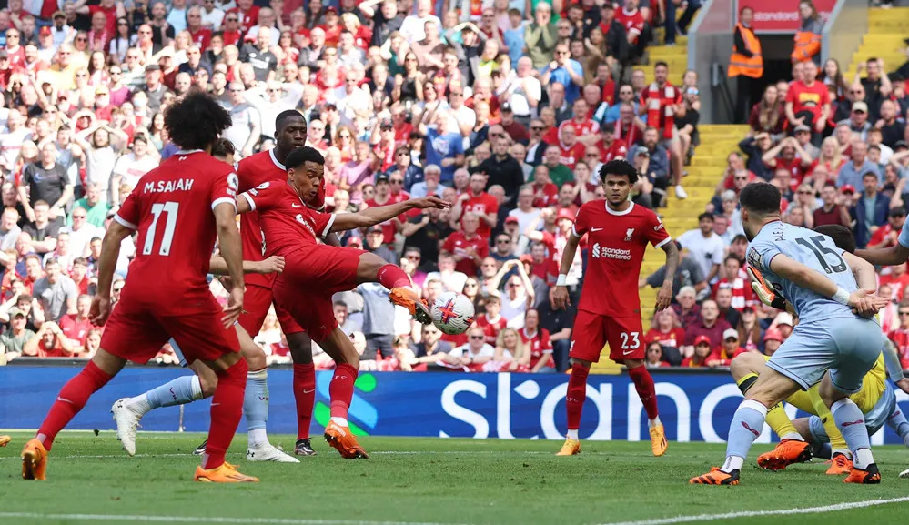 Bị Aston Villa cầm hòa, Liverpool sắp hết cửa Top 4 - Ảnh 5. Bị Aston Villa cầm hòa, Liverpool sắp hết cửa Top 4 - Ảnh 5.