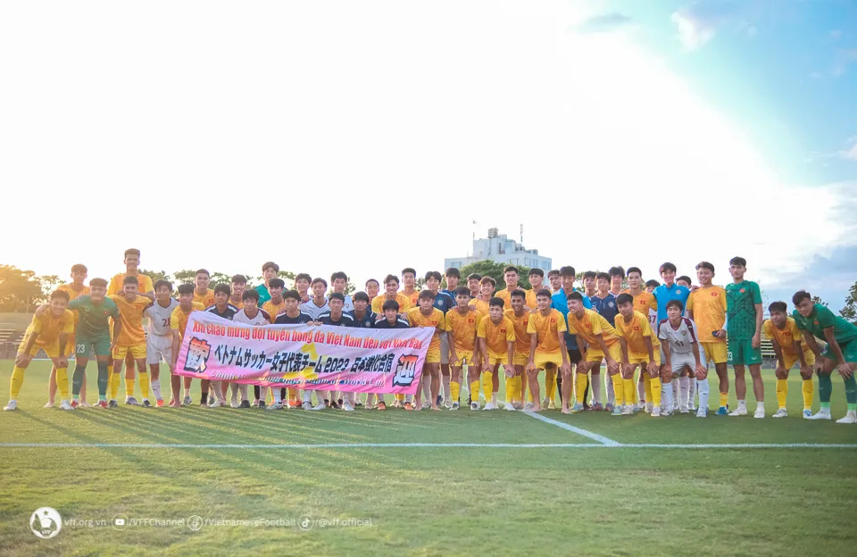 U17 Việt Nam giành chiến thắng trong trận giao hữu tại Mamatsu - Ảnh 5. U17 Việt Nam giành chiến thắng trong trận giao hữu tại Mamatsu - Ảnh 5.