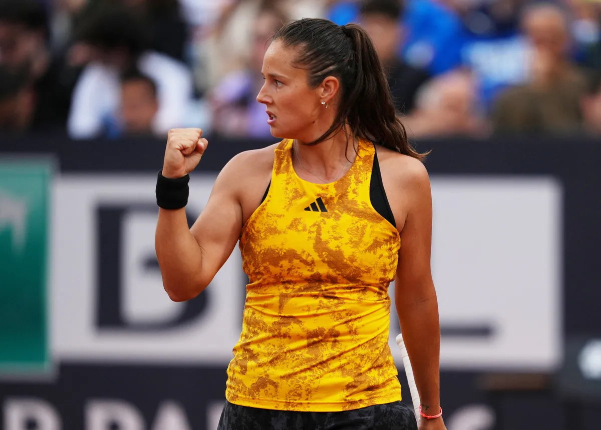 Maria Sakkari bất ngờ bại trận ngay tại vòng 1 Pháp mở rộng - Ảnh 1. Maria Sakkari bất ngờ bại trận ngay tại vòng 1 Pháp mở rộng - Ảnh 1.
