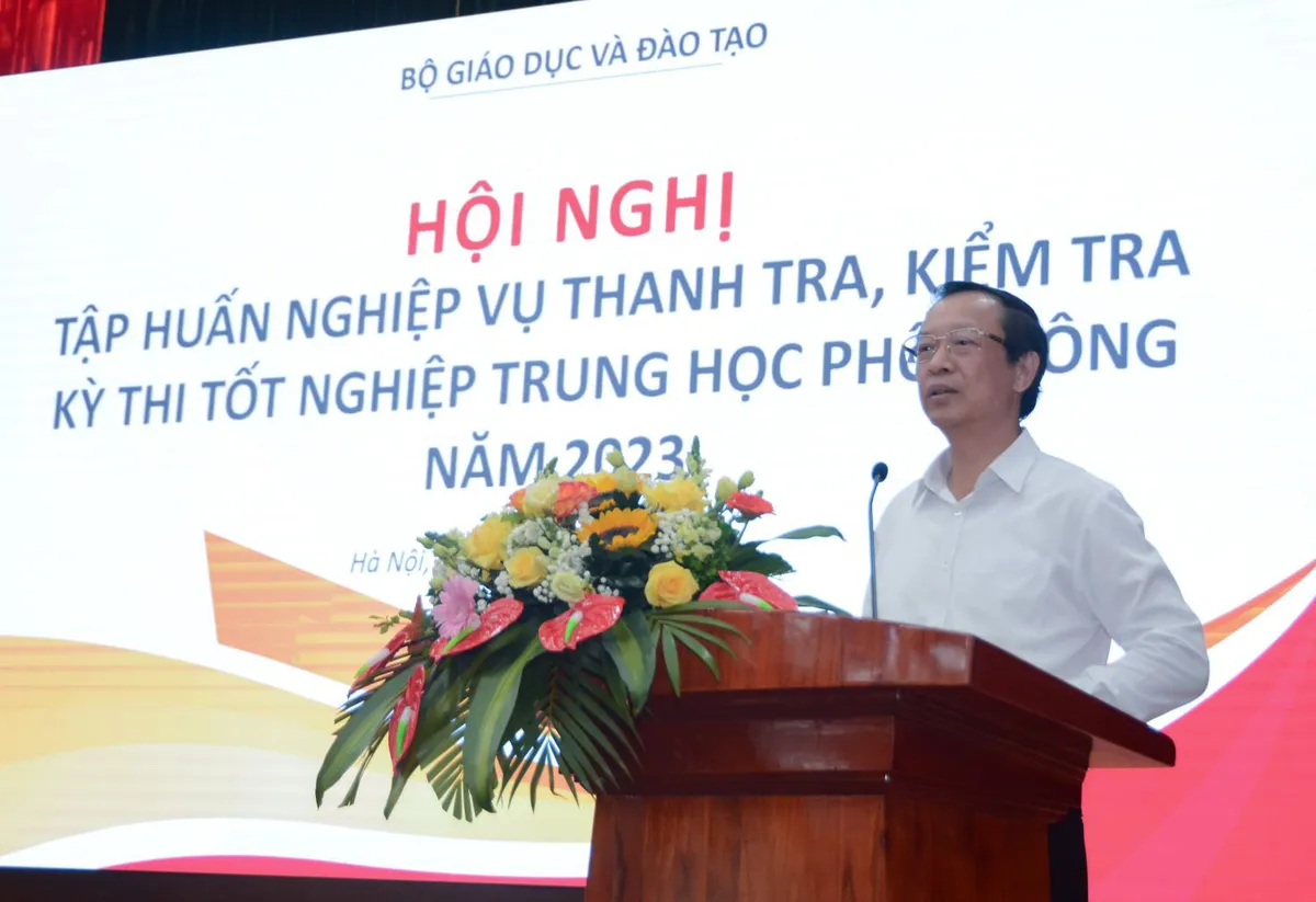 Kỳ thi tốt nghiệp THPT cần nghiêm túc, an toàn, nhưng không căng thẳng quá mức - Ảnh 1.